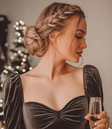 Fryzura Damska Na Sylwestra